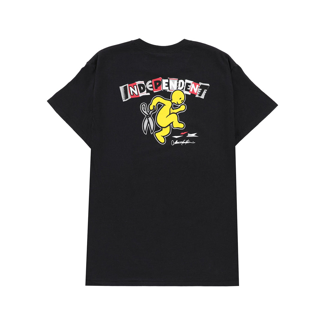 INDEPENDENT TRUCKS(インディペンデント トラック)| LANCE MOUNTAIN RANSOM TEE / BLACK | スノーボード・スケートボードのTACTICS JAPAN