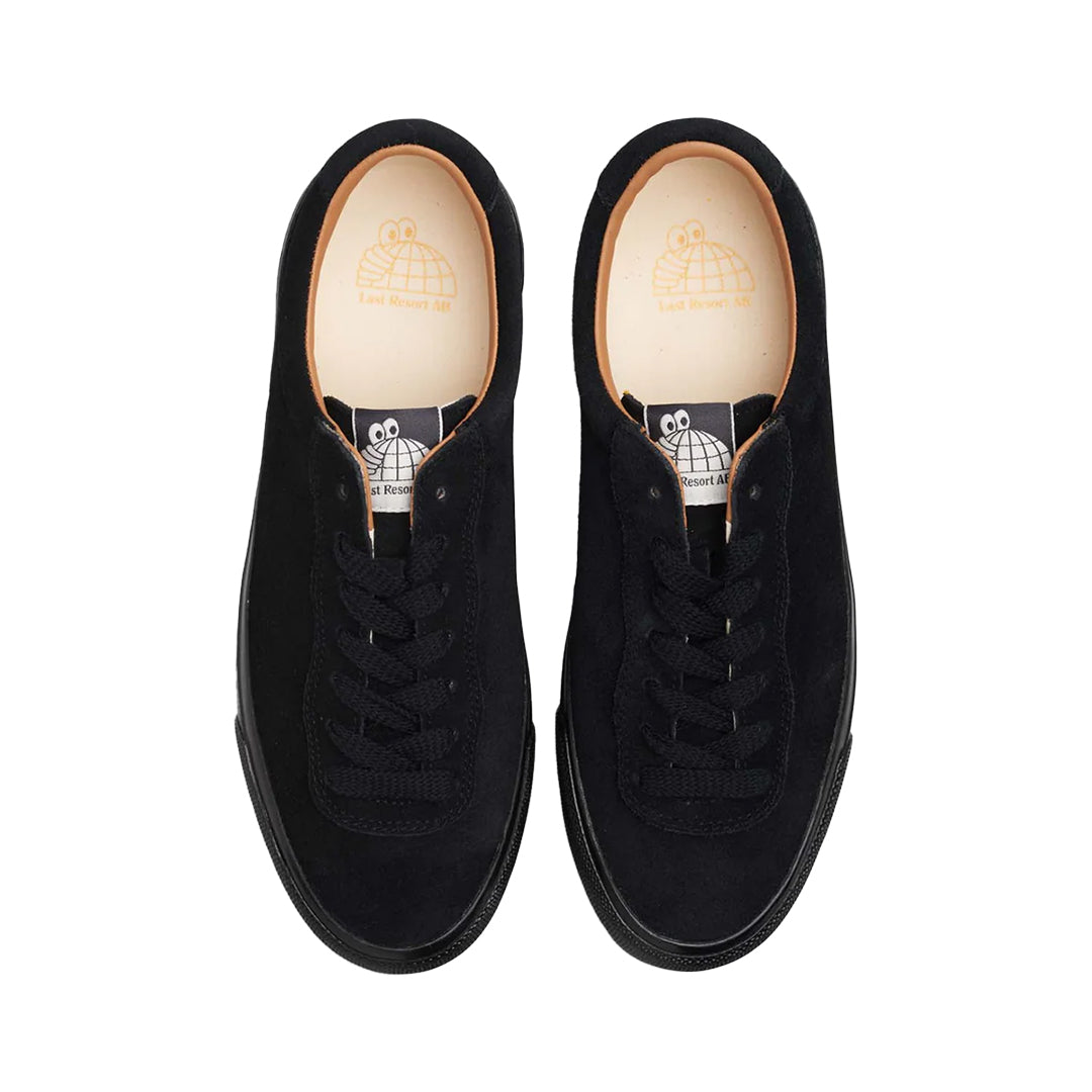 LAST RESORT AB(ラスト リゾート AB)| VM001 LO SUEDE / BLACK/BLACK | スノーボード・スケートボードのTACTICS JAPAN