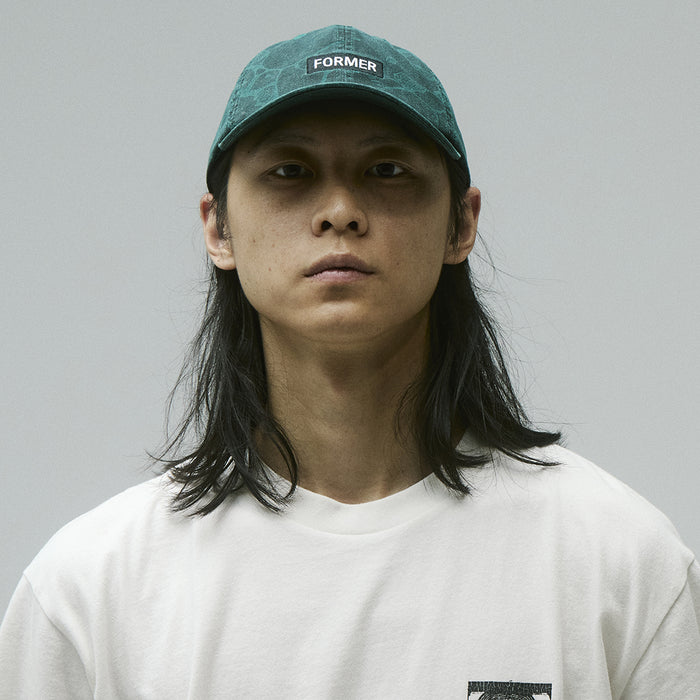 FORMER(フォーマー)| LEGACY ROSE CAP / PETROL | スノーボード・スケートボードのTACTICS JAPAN