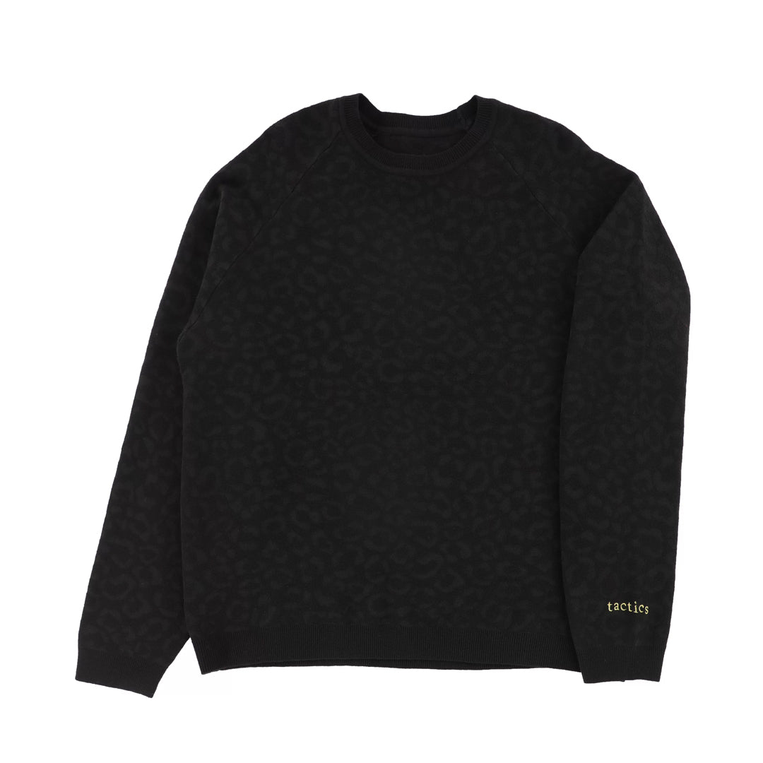 TACTICS(タクティクス)| LEOPARD JACQUARD SWEATER / LEOPARD | スノーボード・スケートボードのTACTICS JAPAN