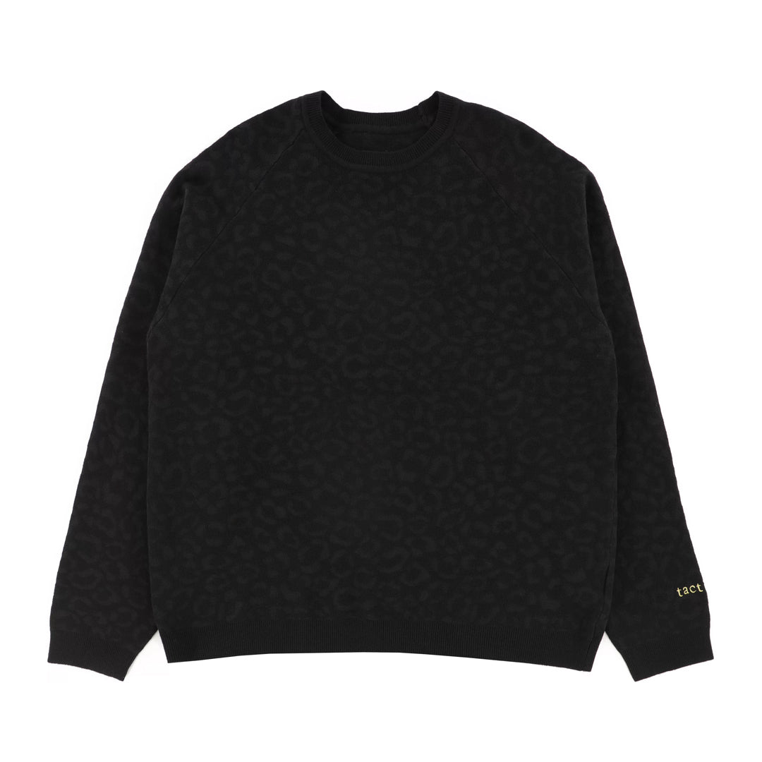 TACTICS(タクティクス)| LEOPARD JACQUARD SWEATER / LEOPARD | スノーボード・スケートボードのTACTICS JAPAN