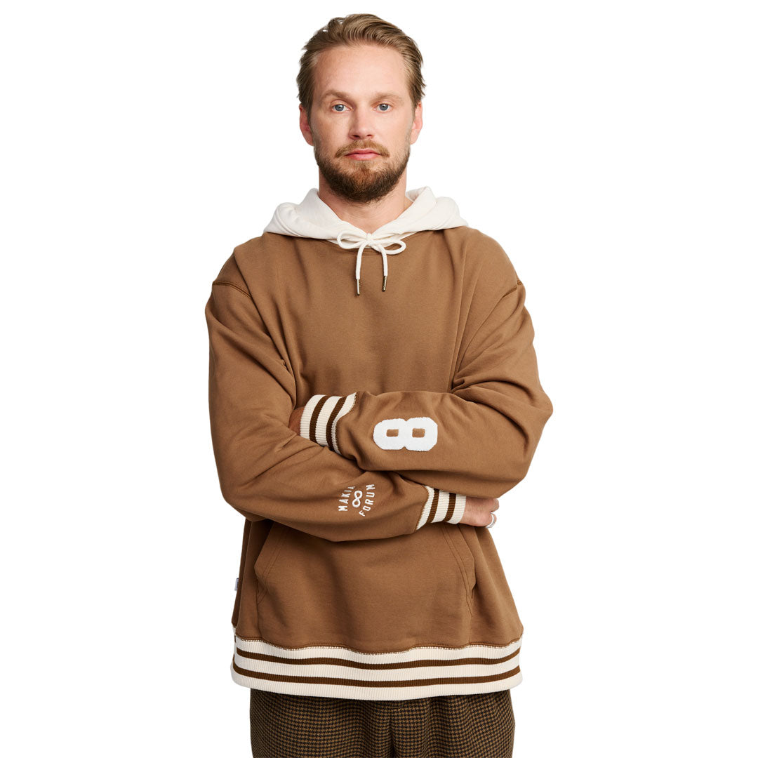 FORUM SNOWBOARDS(フォーラム スノーボード)| MAKIA X FORUM FERNIE HOODED SWEATSHIRT / BROWN | スノーボード・スケートボードのTACTICS JAPAN