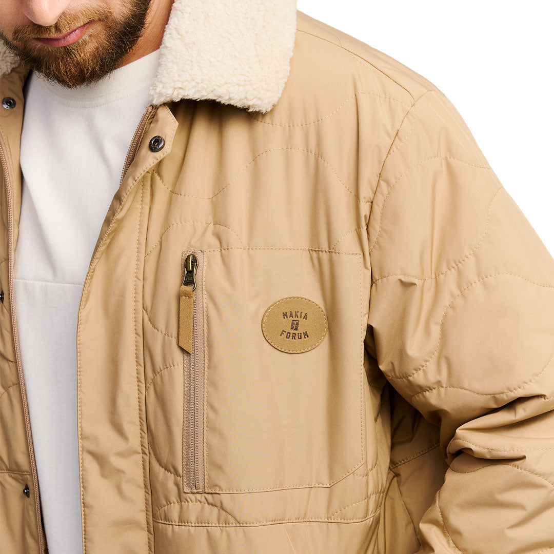 FORUM SNOWBOARDS(フォーラム スノーボード)| MAKIA X FORUM TIMBERLINE JACKET / BROWN | スノーボード・スケートボードのTACTICS JAPAN