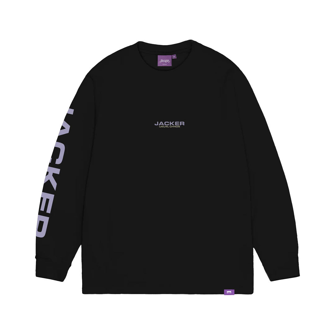 JACKER(ジャッカー)| MK ULTRA LONG SLEEVES / BLACK | スノーボード・スケートボードのTACTICS JAPAN