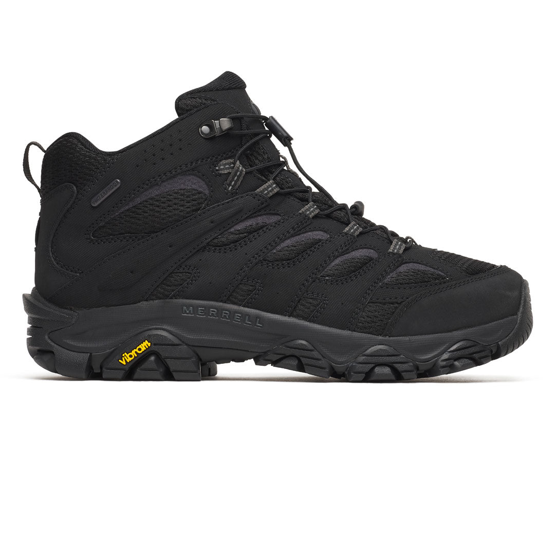 MERRELL(メレル)| MOAB 3 SYNTHETIC ICE MID WATERPROOF / BLACK | スノーボード・スケートボードのTACTICS JAPAN