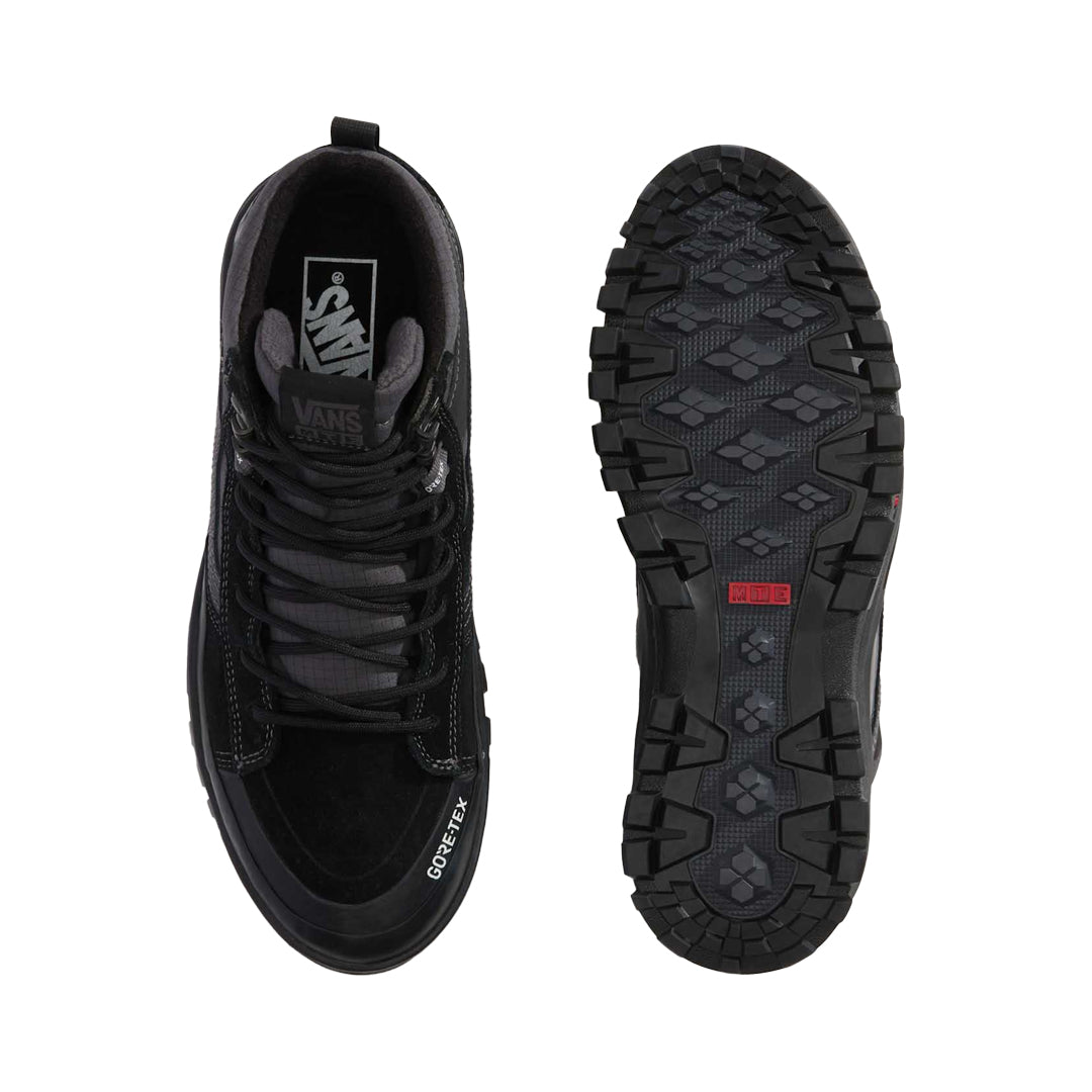 VANS(ヴァンズ)| MTE SK8-HI GORE-TEX INSULATED / BLACK/BLACK | スノーボード・スケートボードのTACTICS JAPAN