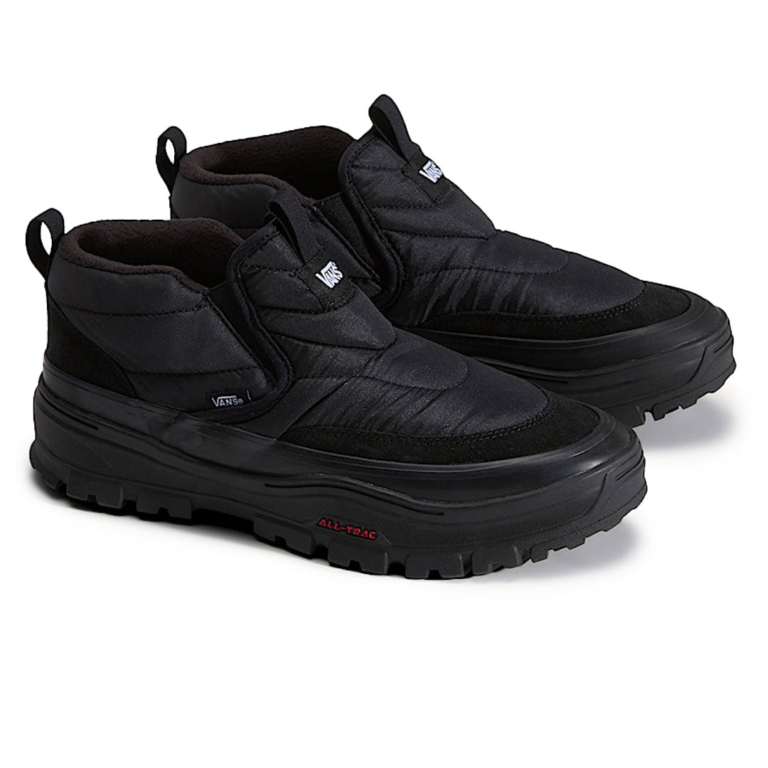 VANS(ヴァンズ)| MID-SLIP PUFF SHOE / BLACK/BLACK | スノーボード・スケートボードのTACTICS JAPAN