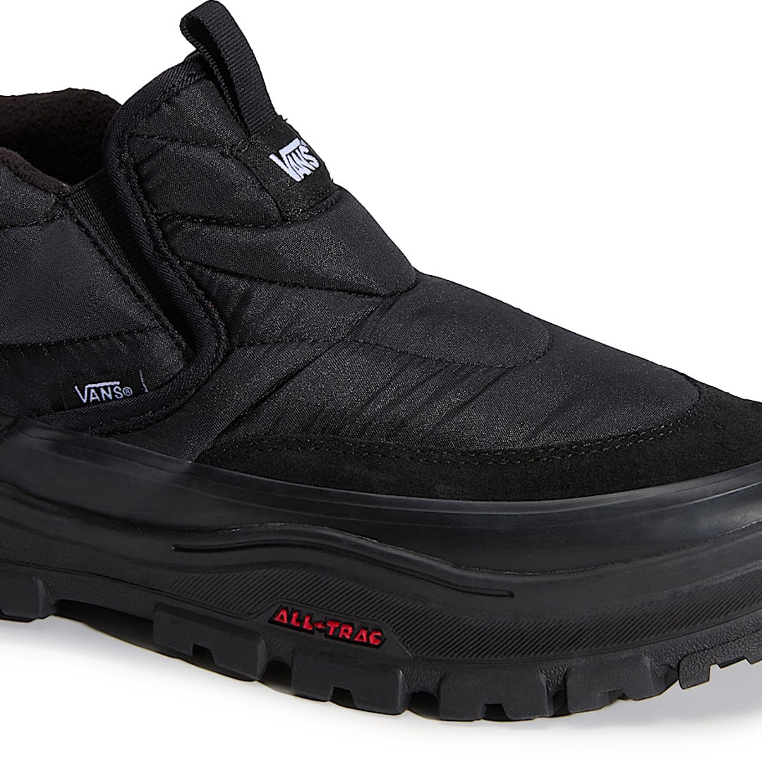 VANS(ヴァンズ)| MID-SLIP PUFF SHOE / BLACK/BLACK | スノーボード・スケートボードのTACTICS JAPAN