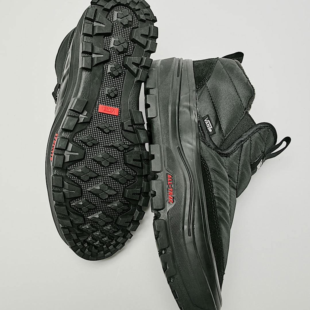 VANS(ヴァンズ)| MID-SLIP PUFF SHOE / BLACK/BLACK | スノーボード・スケートボードのTACTICS JAPAN