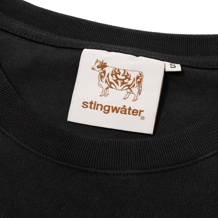 STINGWATER(スティングウォーター)| MINI CRISIS T-SHIRT / FADED BLACK | スノーボード・スケートボードのTACTICS JAPAN