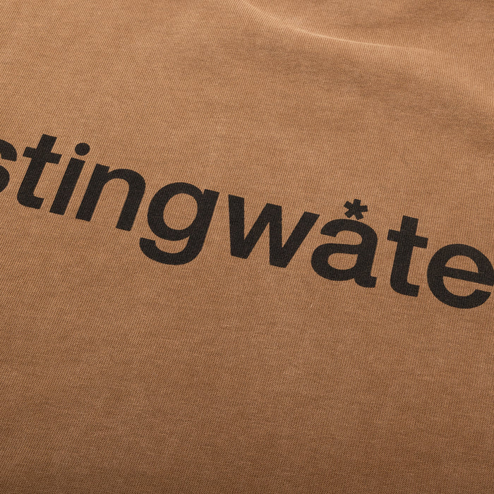 STINGWATER(スティングウォーター)| MINI CRISIS T-SHIRT / FADED BROWN | スノーボード・スケートボードのTACTICS JAPAN