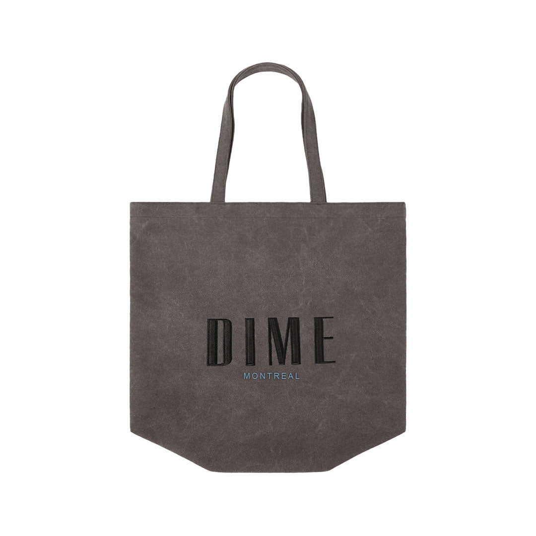 DIME MTL(ダイム モントリオール) | MONTREAL TOTE BAG / CHARCOAL | スノーボード・スケートボードのTACTICS JAPAN