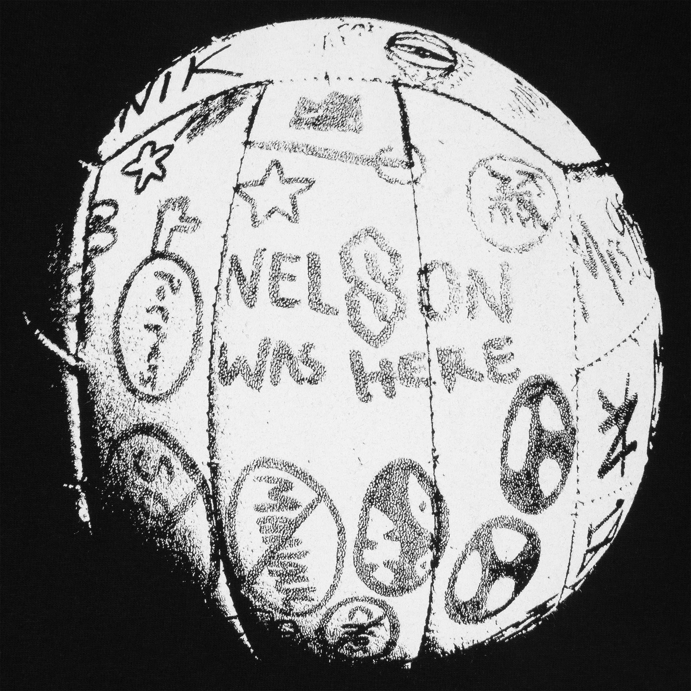 NELSON WAS HERE TEE / BLACK