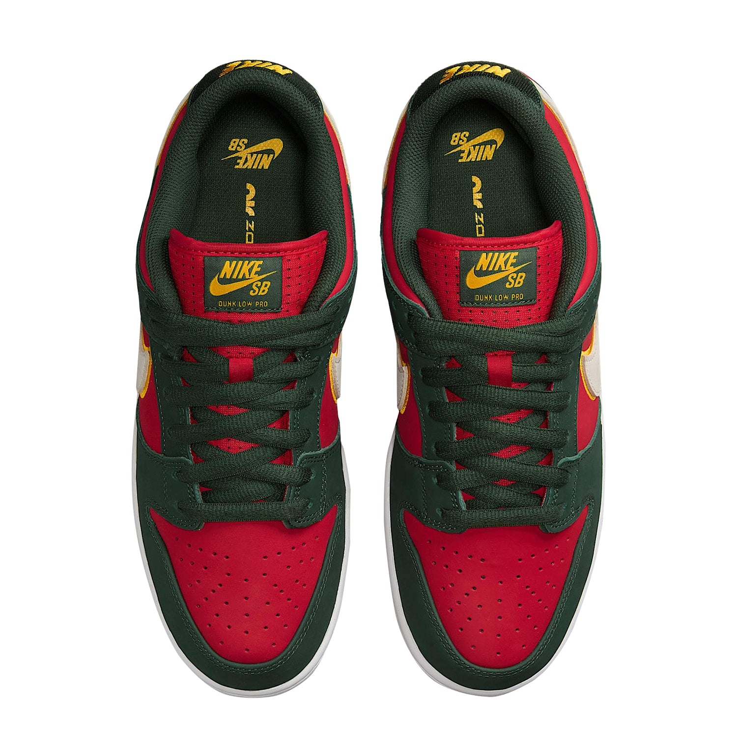 NIKE SB(ナイキ スケートボーディング)| NIKE SB DUNK LOW PRO PRM / FIR/WHITE-UNIVERSITY GOLD | スノーボード・スケートボードのTACTICS JAPAN