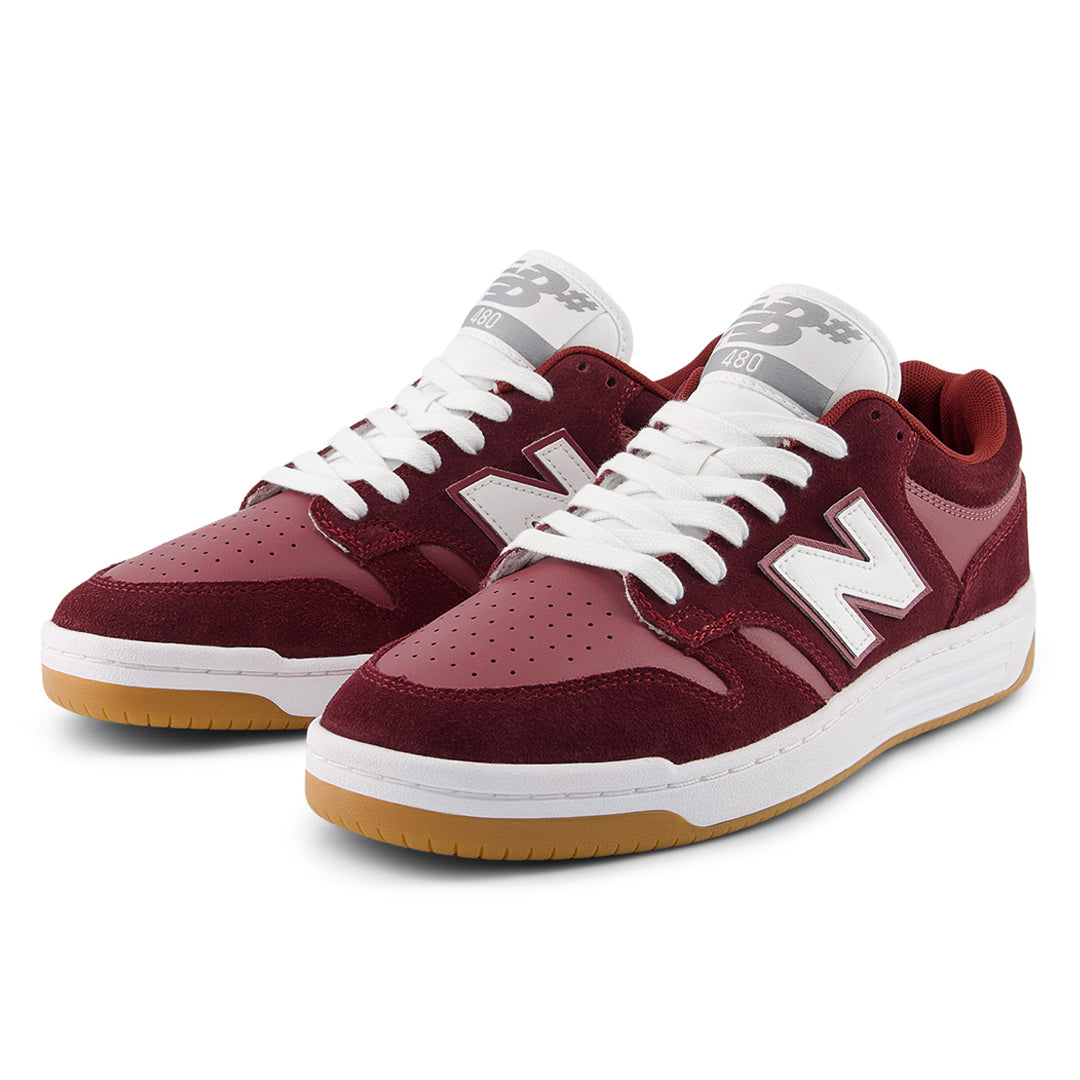 NEW BALANCE NUMERIC(ニューバランス ヌメリック)| NM480BEE / MONARCH BURGUNDY WITH NB BURGUNDY | スノーボード・スケートボードのTACTICS JAPAN