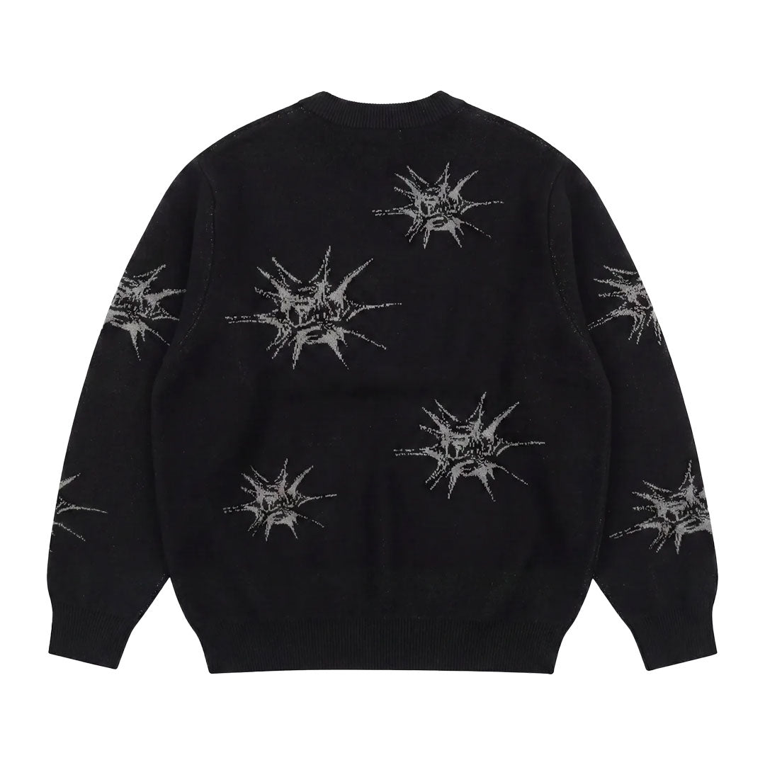 JACKER(ジャッカー)| N°1890 KNIT / BLACK | スノーボード・スケートボードのTACTICS JAPAN