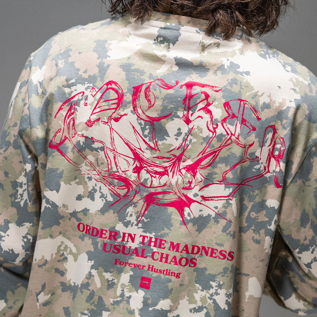 JACKER(ジャッカー)| N°1890 LONG SLEEVES / CAMO | スノーボード・スケートボードのTACTICS JAPAN