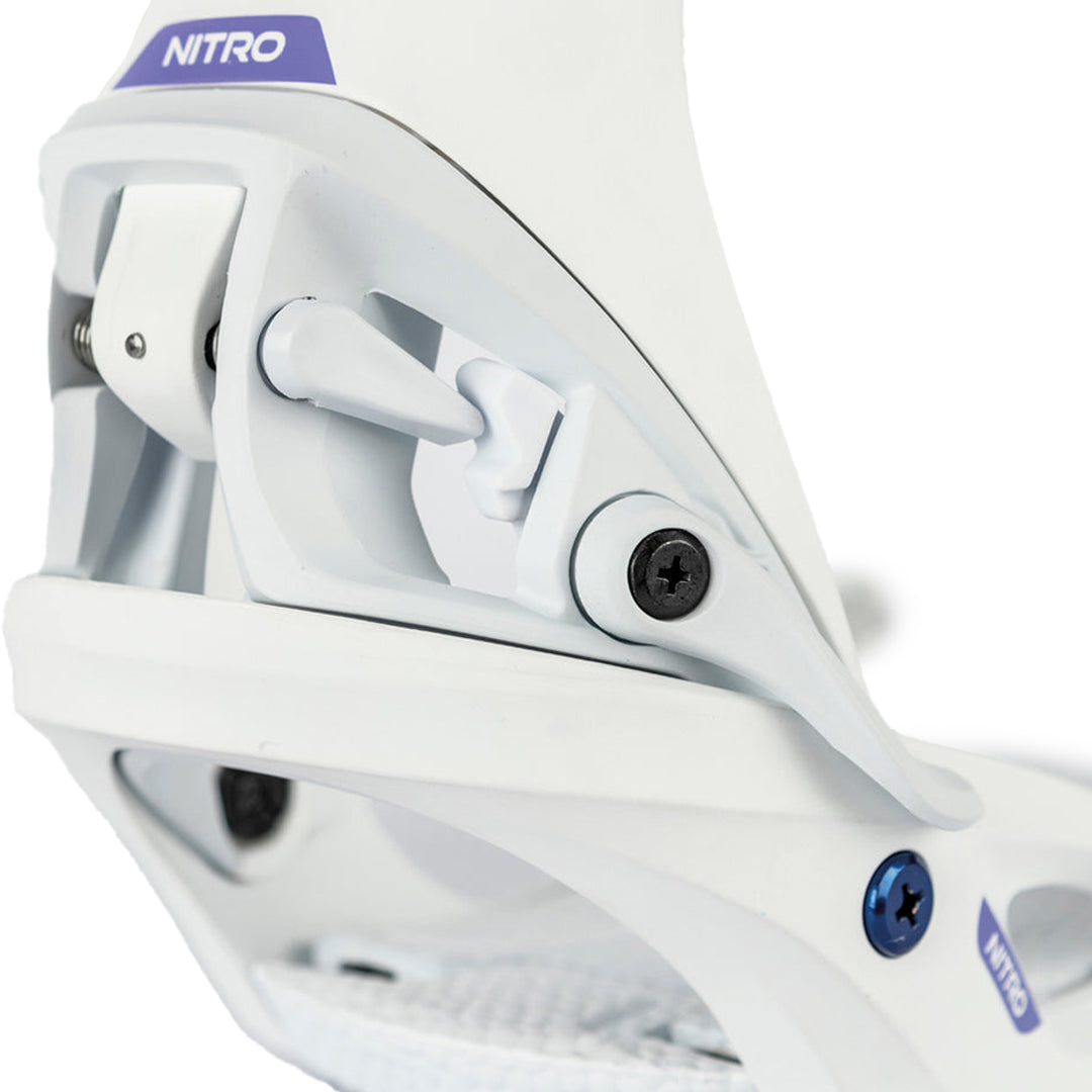 NITRO(ナイトロ)| WOMENS NITRO STEP ON SNOWBOARD BINDINGS 2026 / WHITE | スノーボード・スケートボードのTACTICS JAPAN