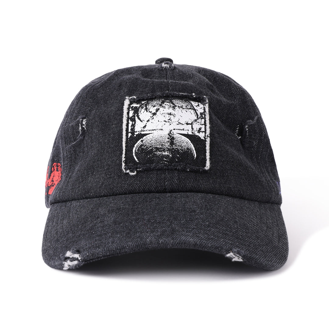 FORMER(フォーマー) | ODE CAP / WASHED BLACK | スノーボード・スケートボードのTACTICS JAPAN