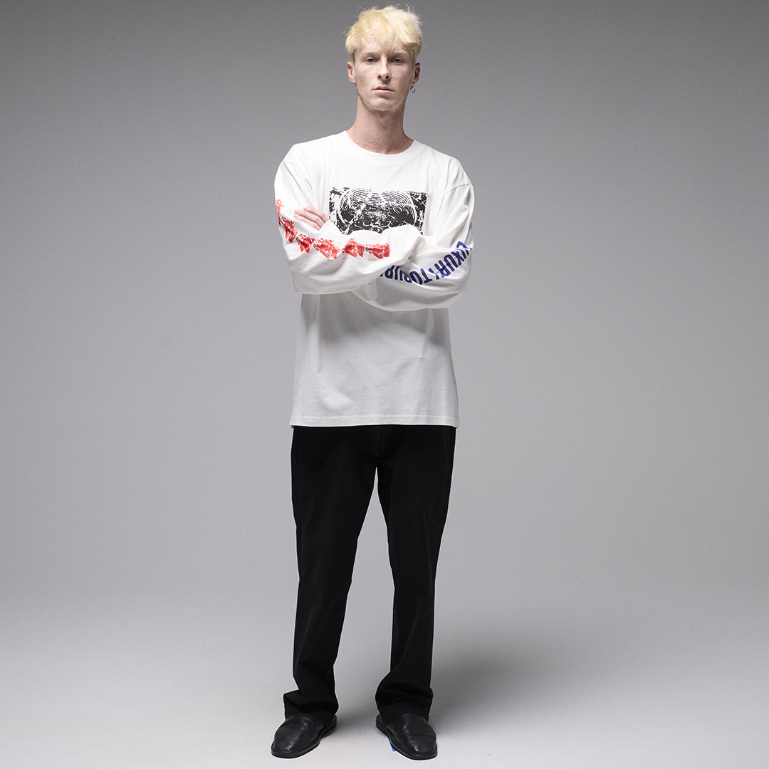 ODE LS T-SHIRT / OYSTER