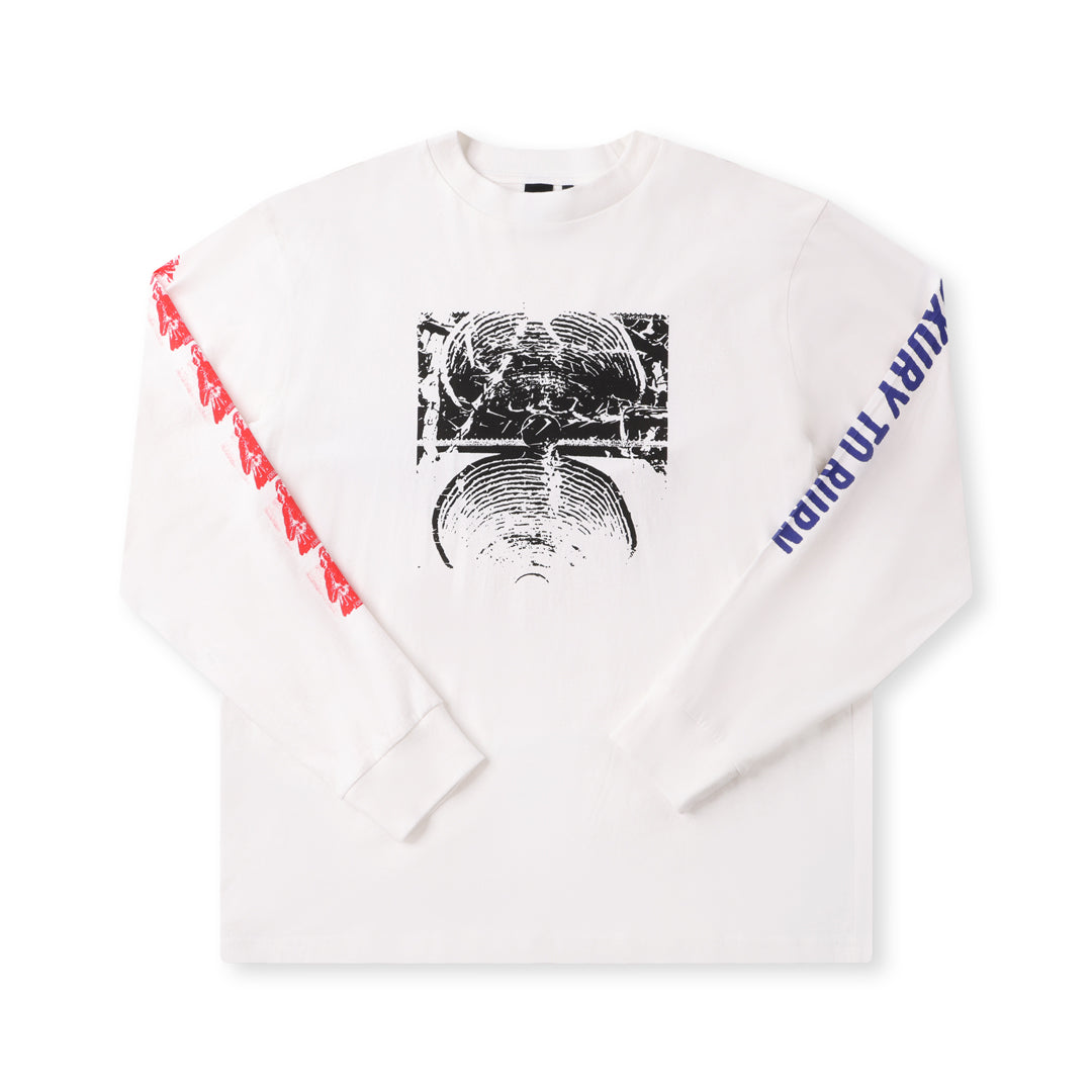 ODE LS T-SHIRT / OYSTER
