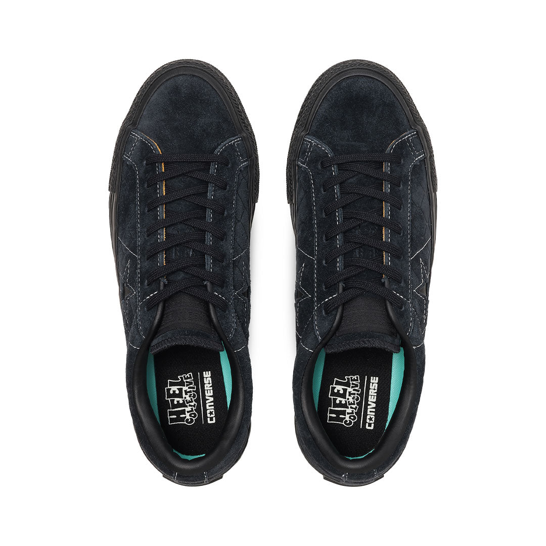 CONVERSE SKATEBOARDING(コンバース スケートボーディング)| ONE STAR SK / HEEL COLLECTIVE / BLACK MONOCHROME | スノーボード・スケートボードのTACTICS JAPAN