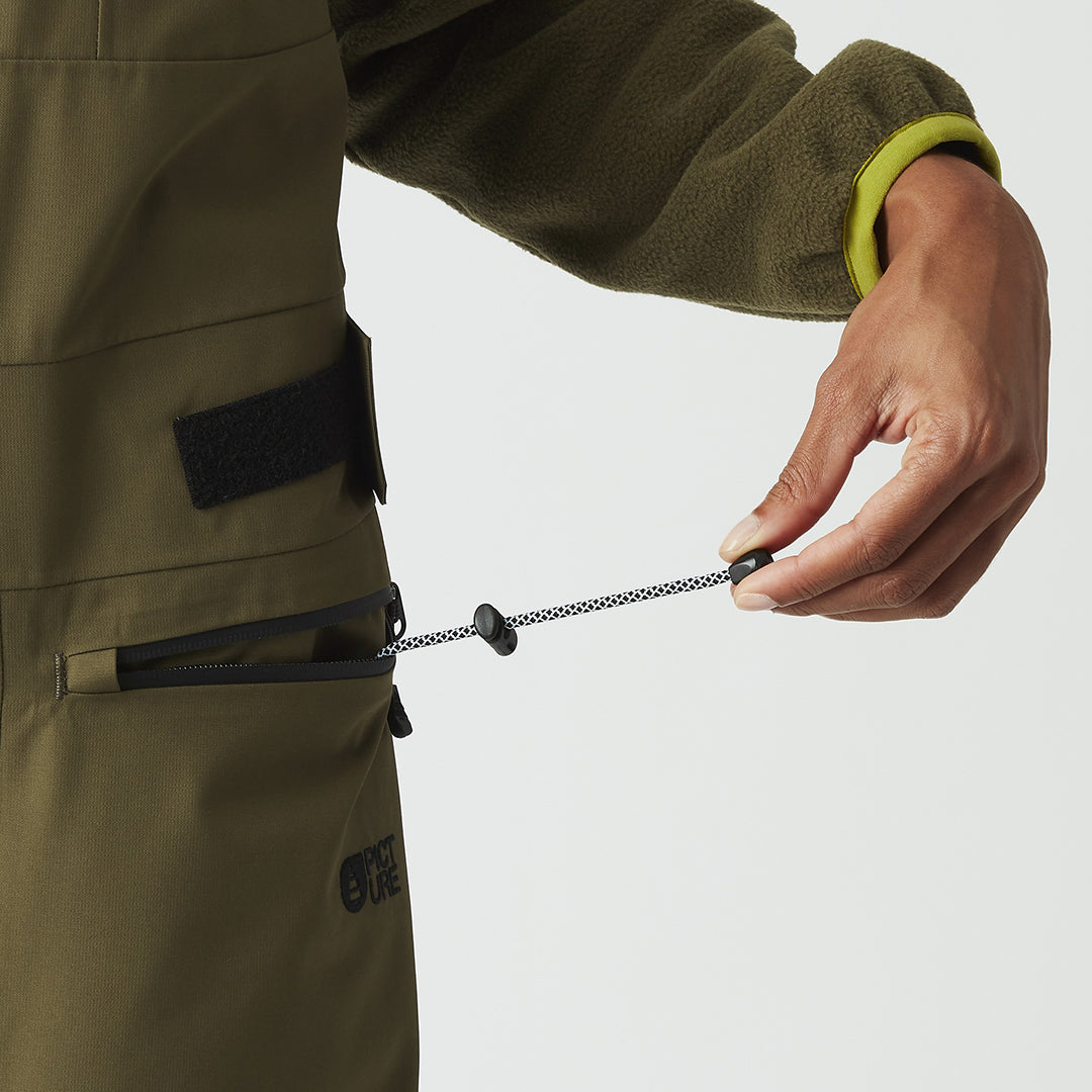 PICTURE(ピクチャー)| OROSI WOMENS BIB PANTS / TABACCO | スノーボード・スケートボードのTACTICS JAPAN