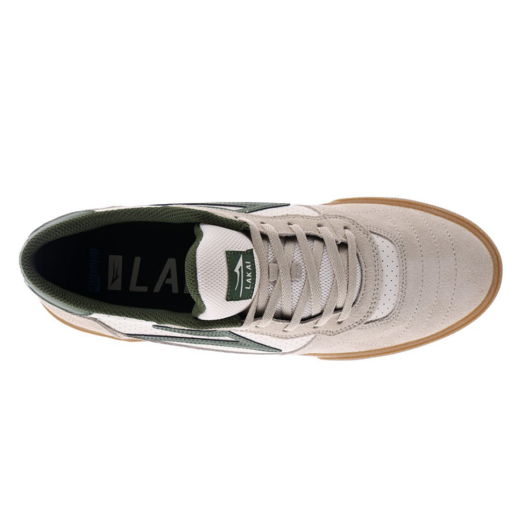 LAKAI(ラカイ)| CAMBRIDGE EVERGREEN CREAM SUEDE | スノーボード・スケートボードのTACTICS JAPAN