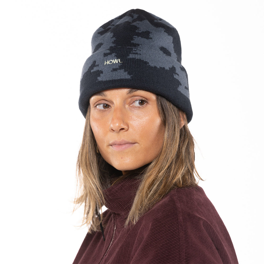 HOWL SUPPLY(ハウル サプライ)| PARAGON BEANIE / BLACK | スノーボード・スケートボードのTACTICS JAPAN