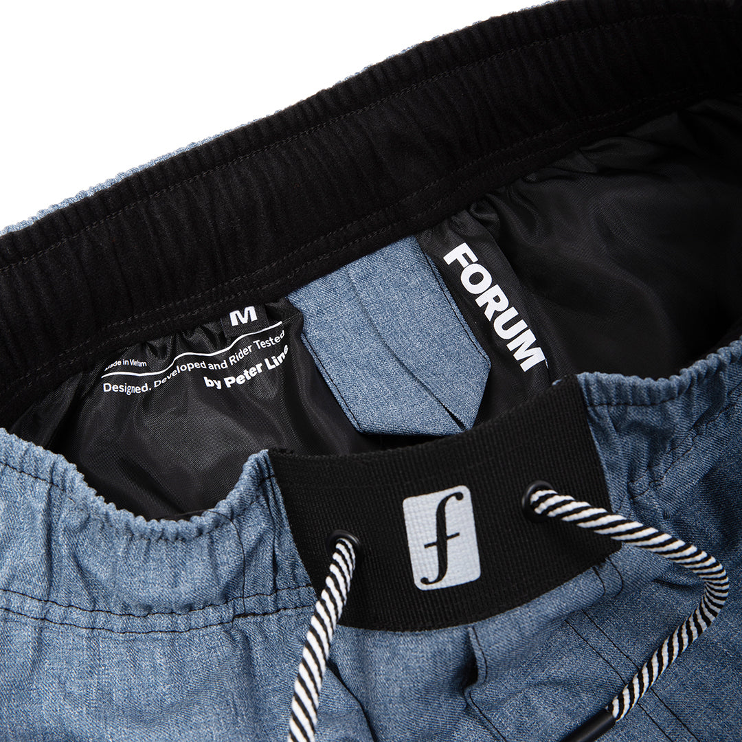 FORUM SNOWBOARDS(フォーラム スノーボード)| FORUM RIDING PARK PANT / BLUE DENIM | スノーボード・スケートボードのTACTICS JAPAN