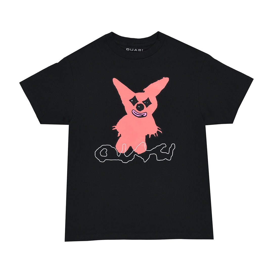 QUASI SKATEBOARDS(クアジ スケートボード)| PLUSHIE TEE / BLACK | スノーボード・スケートボードのTACTICS JAPAN