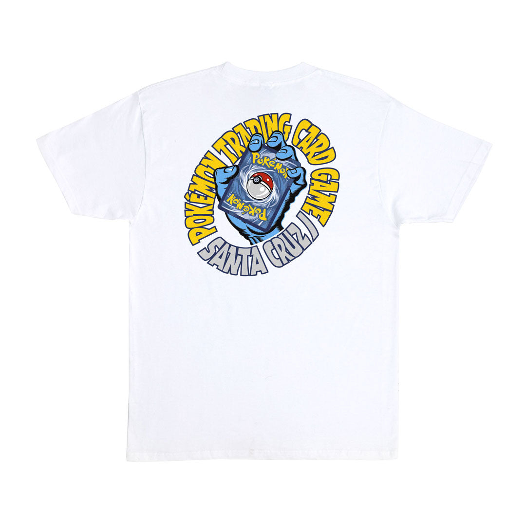 SANTA CRUZ SKATEBOARDS(サンタクルーズ)| POKEMON TCG HAND SS T-SHIRT / WHITE | スノーボード・スケートボードのTACTICS JAPAN