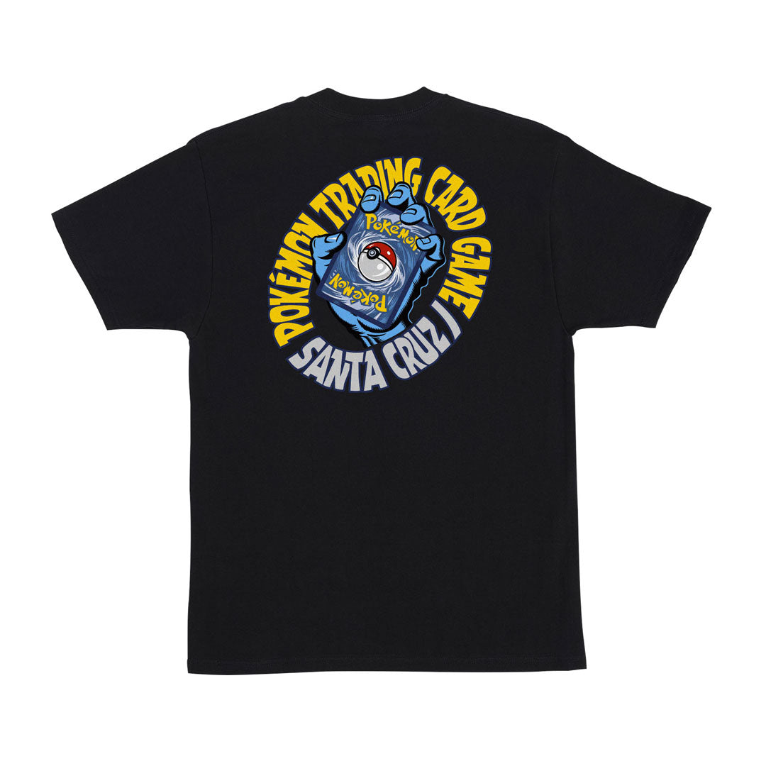 SANTA CRUZ SKATEBOARDS(サンタクルーズ)| POKEMON TCG HAND SS T-SHIRT / BLACK | スノーボード・スケートボードのTACTICS JAPAN