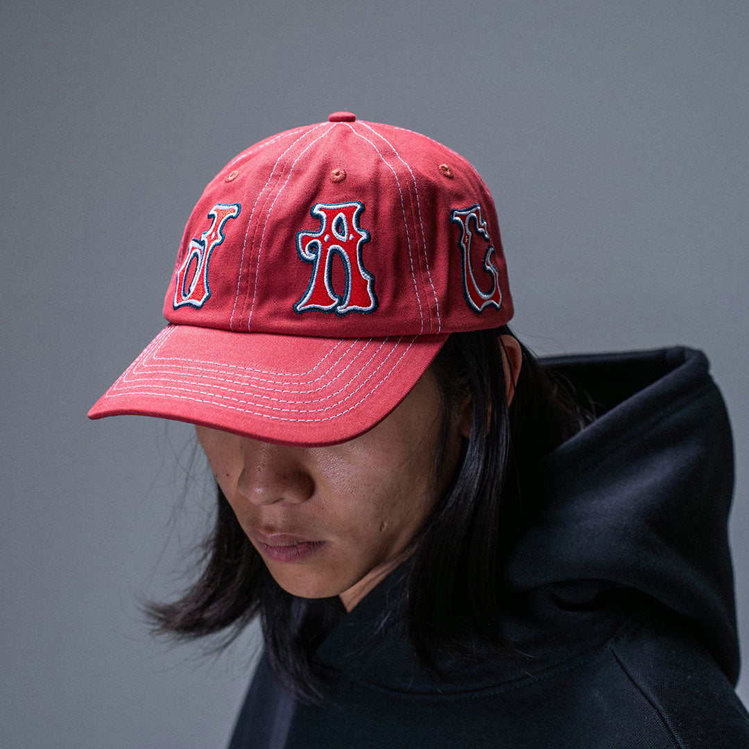 JACKER(ジャッカー)| POODLE PALS CAP / RED | スノーボード・スケートボードのTACTICS JAPAN