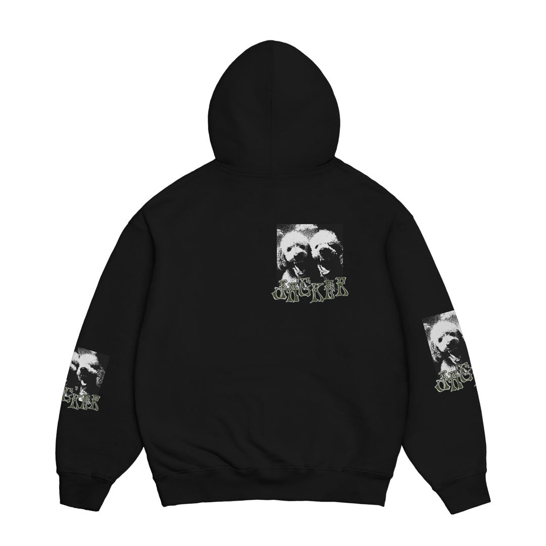 POODLE PALS HOODIE / BLACK
