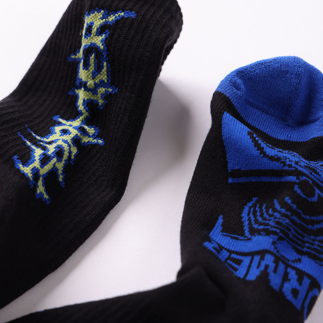 FORMER(フォーマー) | PROSCRIPTION SOCK / BLACK | スノーボード・スケートボードのTACTICS JAPAN