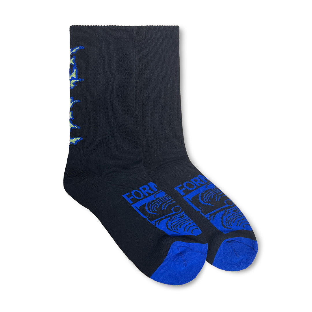 FORMER(フォーマー) | PROSCRIPTION SOCK / BLACK | スノーボード・スケートボードのTACTICS JAPAN