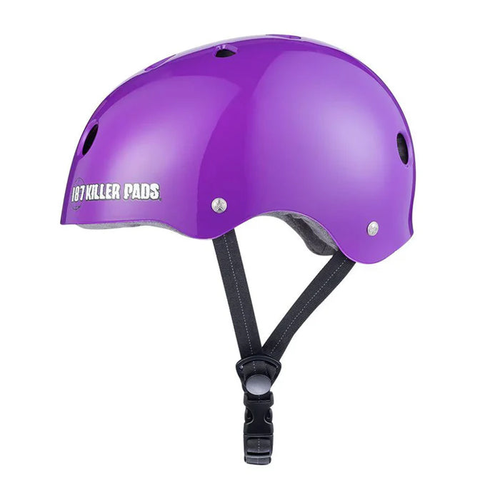 187 KILLER PADS(187 キラー パッド) | スケート プロテクター | PRO SKATE HELMET / PURPLE GLOSSY