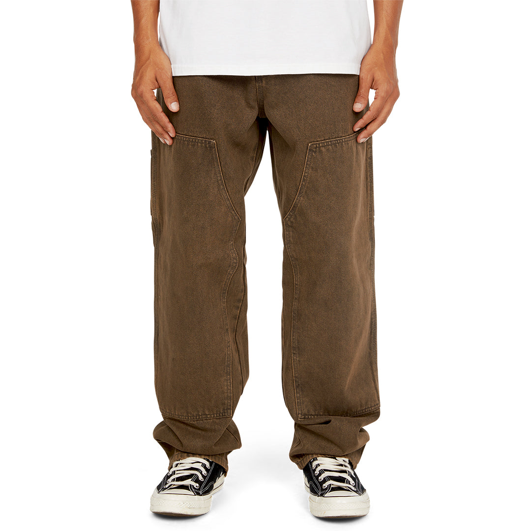 HUF WORLDWIDE(ハフ ワールドワイド)| KINDA LOOSE DOUBLE KNEES / CHOCOLATE | スノーボード・スケートボードのTACTICS JAPAN