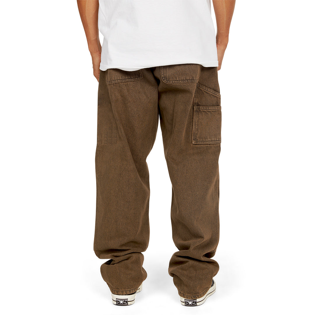 HUF WORLDWIDE(ハフ ワールドワイド)| KINDA LOOSE DOUBLE KNEES / CHOCOLATE | スノーボード・スケートボードのTACTICS JAPAN