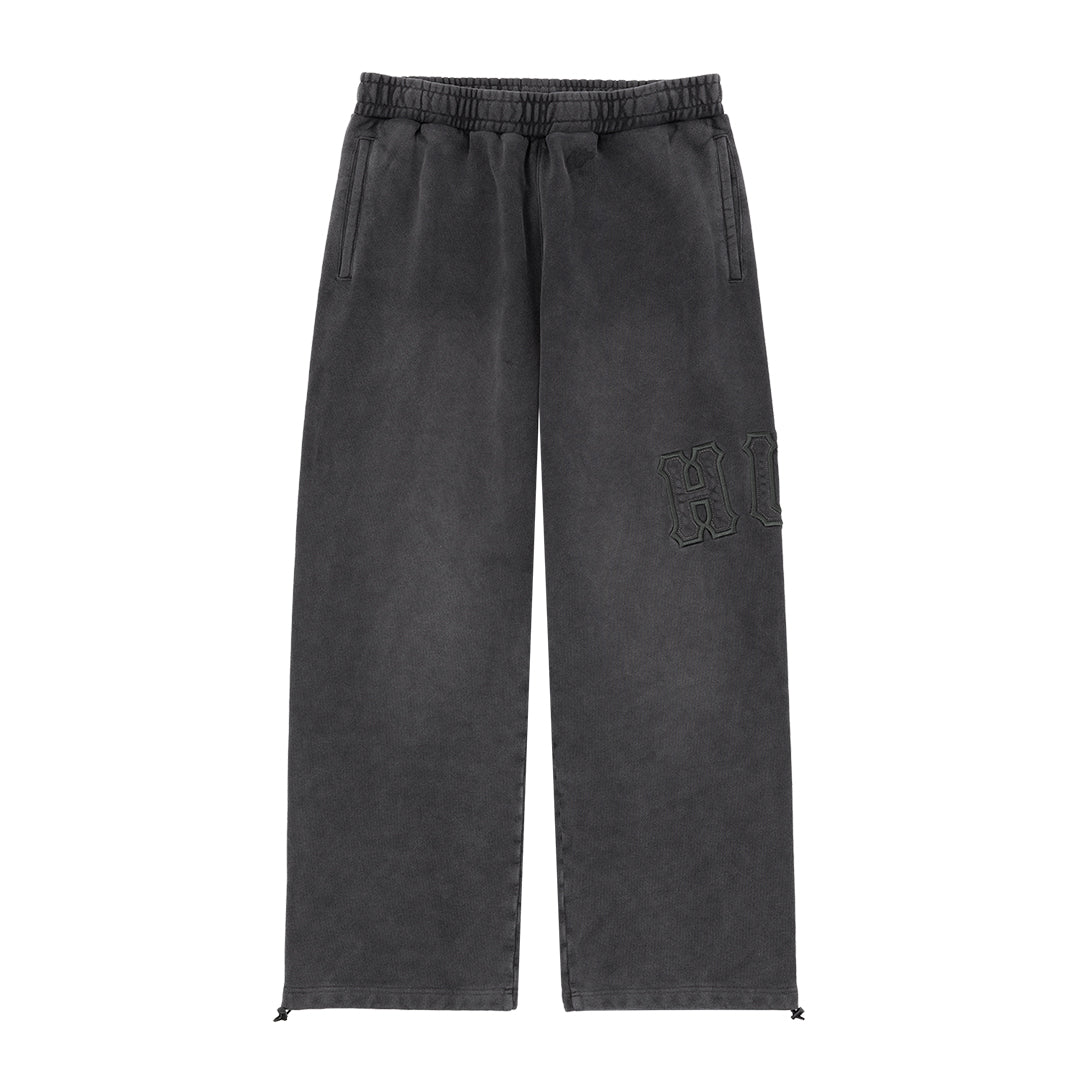 HUF WORLDWIDE(ハフ ワールドワイド)| ARCH WIDE FLEECE PANT / BLACK | スノーボード・スケートボードのTACTICS JAPAN