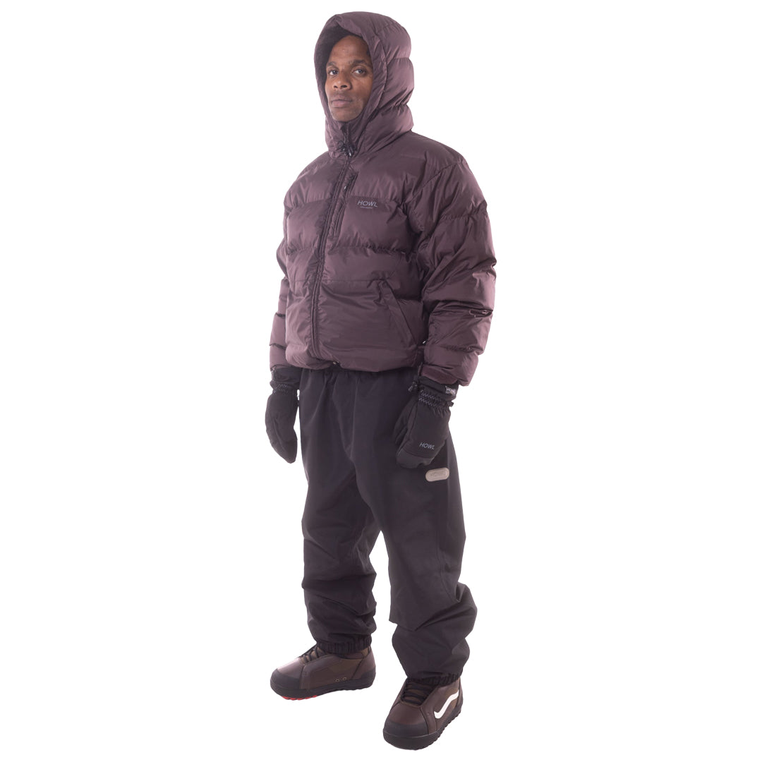 HOWL SUPPLY(ハウル サプライ)| PUFFY JACKET / RAISIN | スノーボード・スケートボードのTACTICS JAPAN