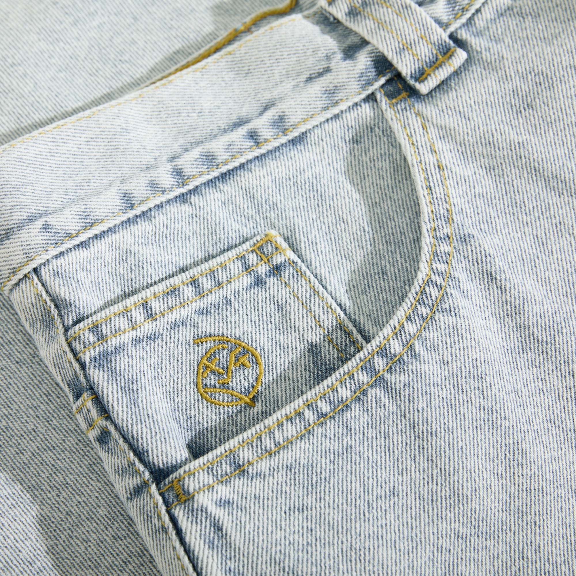 POLAR SKATE CO.(ポーラー スケート カンパニー)| BIG BOY SHORTS / LIGHT BLUE | スノーボード・スケートボードのTACTICS JAPAN