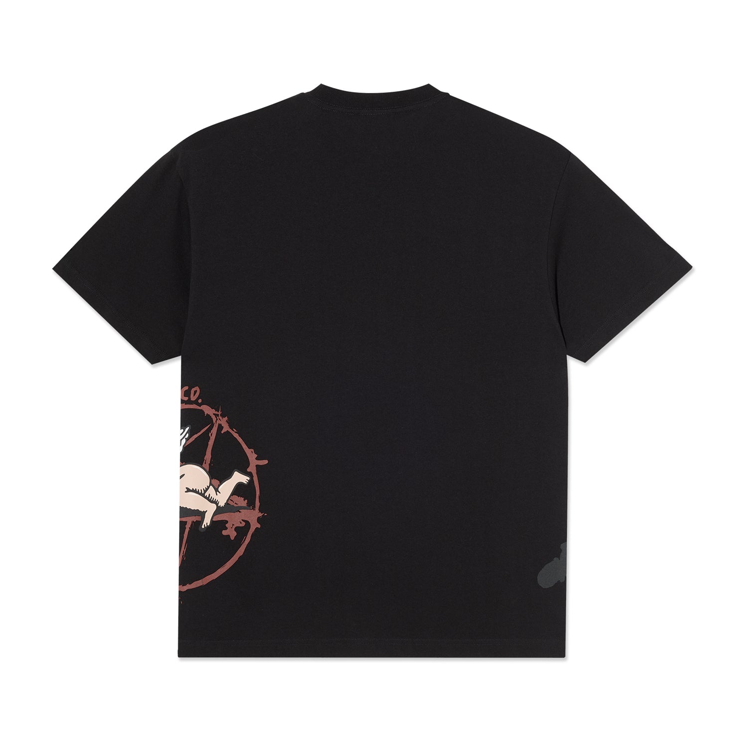 POLAR SKATE CO.(ポーラー スケート カンパニー)| SACRIFICE 2 TEE / BLACK | スケートボード・スノーボードのTACTICS JAPAN
