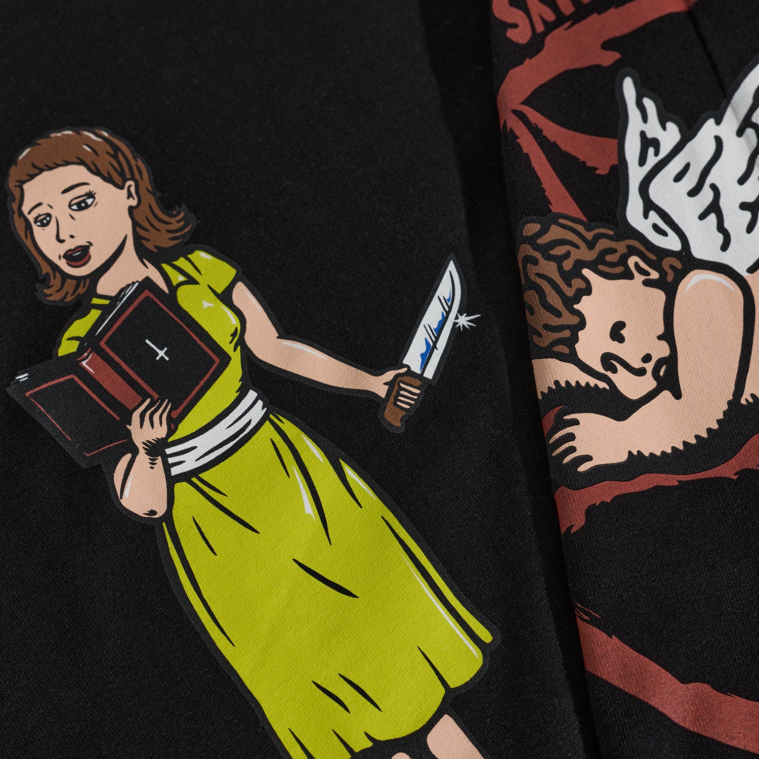 POLAR SKATE CO.(ポーラー スケート カンパニー)| SACRIFICE 2 TEE / BLACK | スケートボード・スノーボードのTACTICS JAPAN