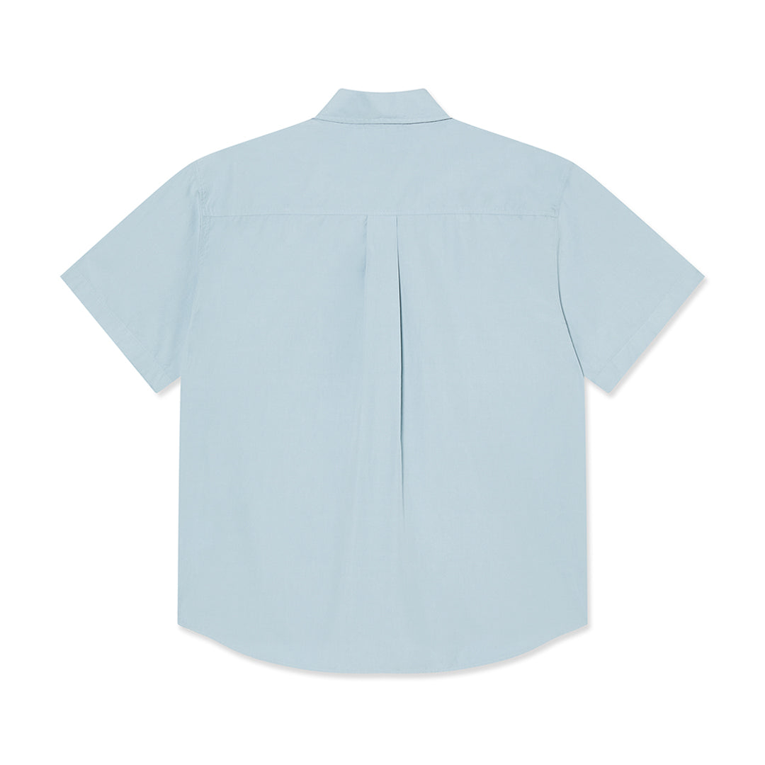 POLAR SKATE CO.(ポーラー スケート カンパニー)MITCH SHIRT / DOVE BLUE | スノーボード・スケートボードのTACTICS JAPAN
