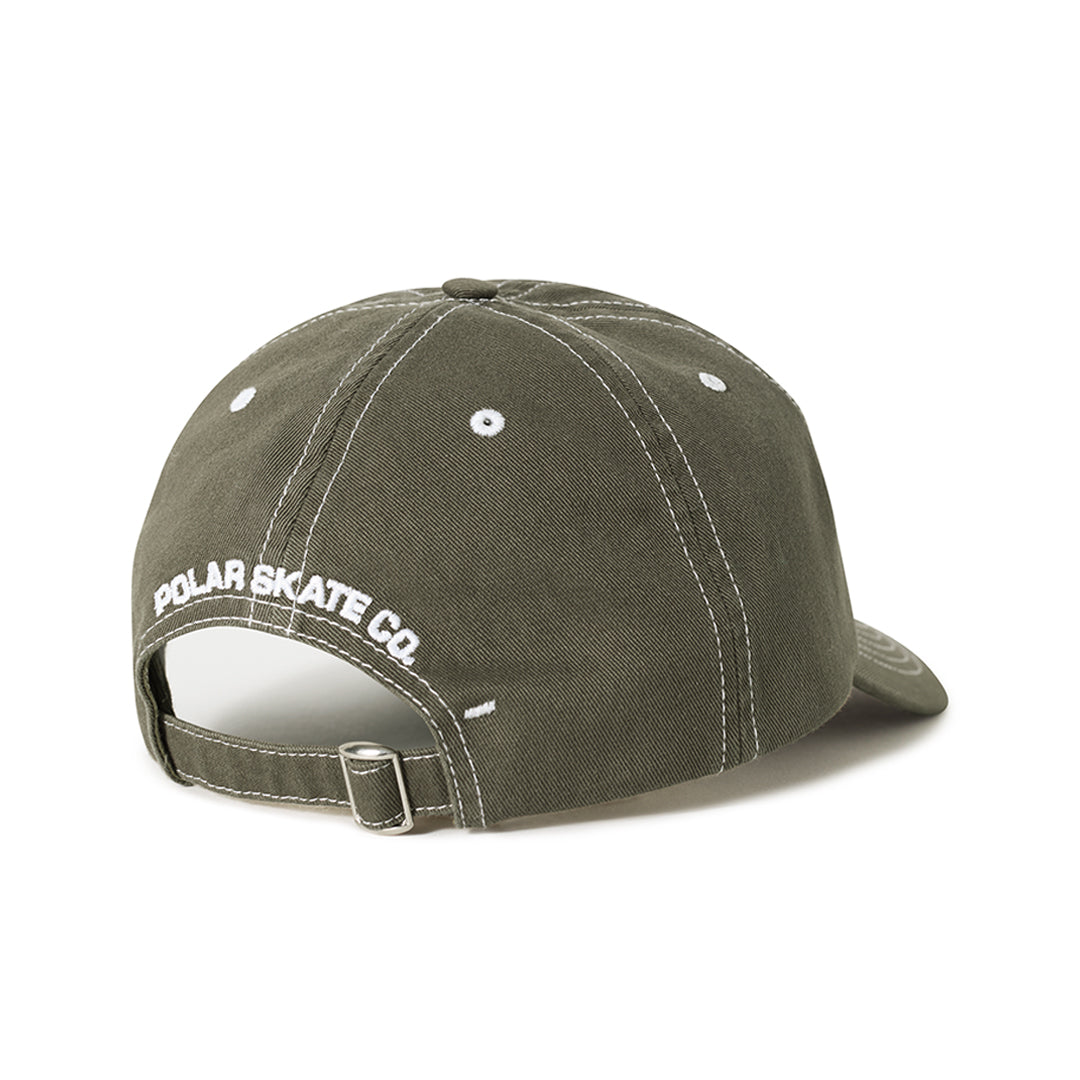 POLAR SKATE CO.(ポーラー スケート カンパニー)| CONTRAST SAI CAP / OLIVE | スノーボード・スケートボードのTACTICS JAPAN