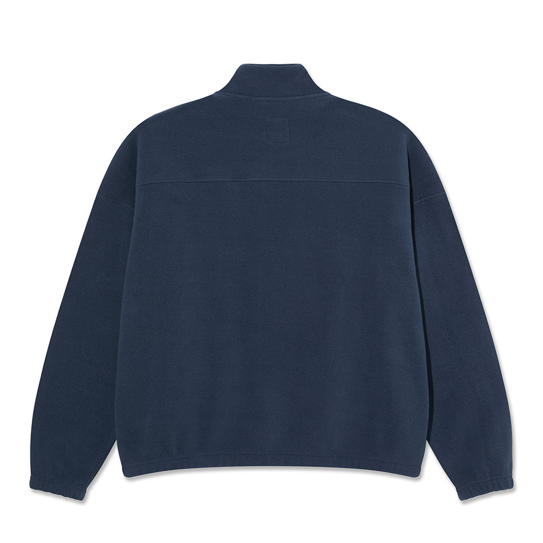 POLAR SKATE CO.(ポーラー スケート カンパニー)| IVAN HALF ZIP SWEATSHIRT / GREY BLUE | スノーボード・スケートボードのTACTICS JAPAN