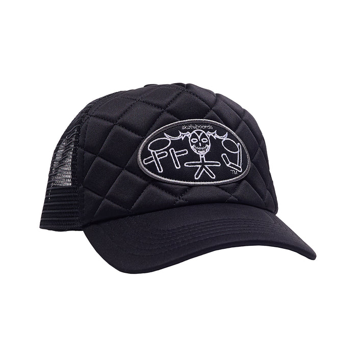 FROG SKATEBOARDINGS(フロッグ スケートボーディング)| スケートボードデッキ | SKOOM LOGO TRUCKER / BLACK | スノーボード・スケートボードのTACTICS JAPAN