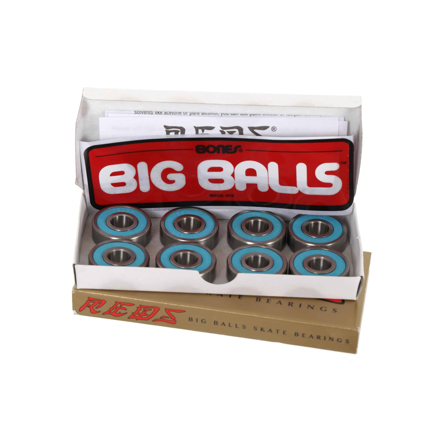 BONES BEARINGS(ボーンズ ベアリング)| BIG BALLS REDS BEARINGS | スノーボード・スケートボードのTACTICS JAPAN